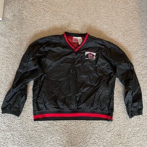 Vintage Nebraska Cornhuskers Black Windbreaker